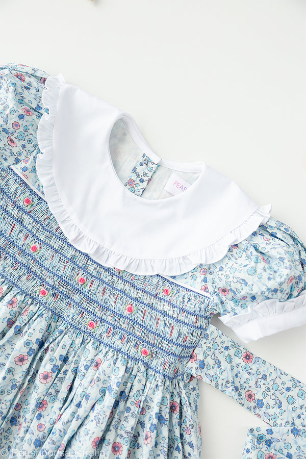 Ivy  Hand-smocked Dress