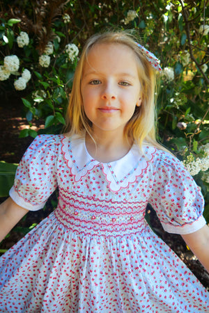 Clara Rose Handsmocked Dress