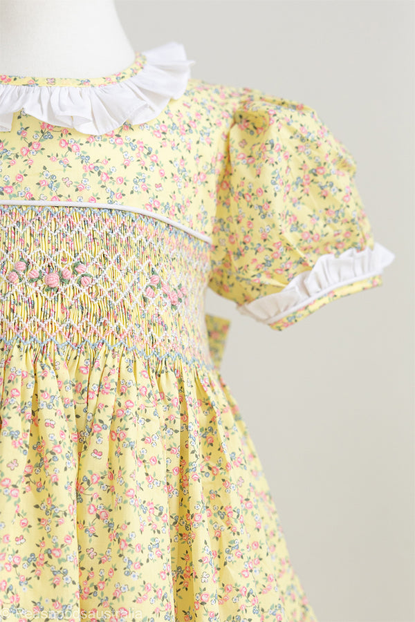 Buttercup Handsmocked Dress