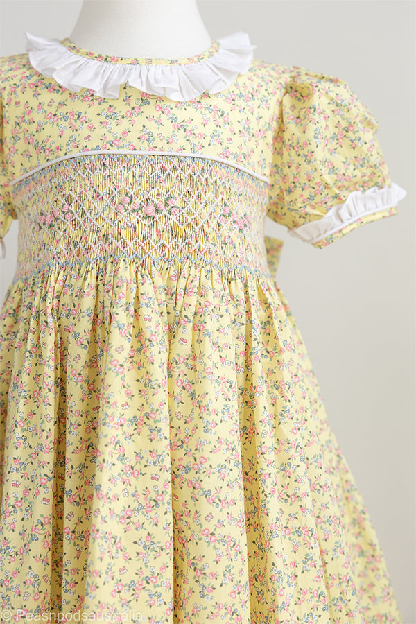 Buttercup Handsmocked Dress