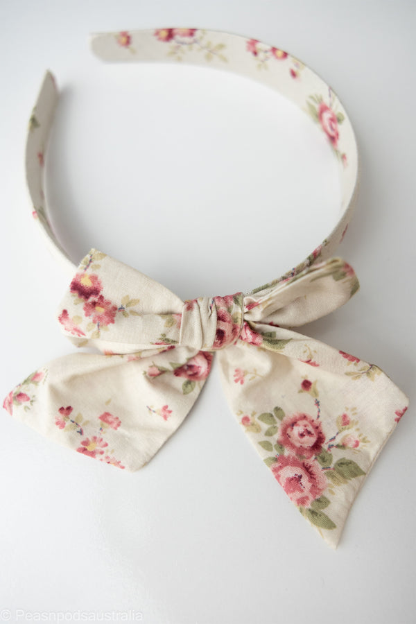 Vintage Floral Headband