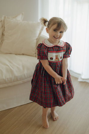 Christmas Teddy  Dress