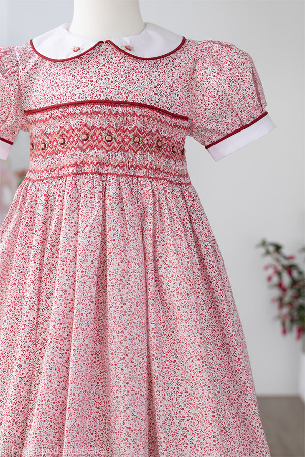 Clara Hand-Smocked Dress