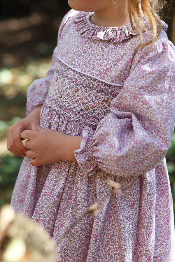 Adeline Handsmocked Dress