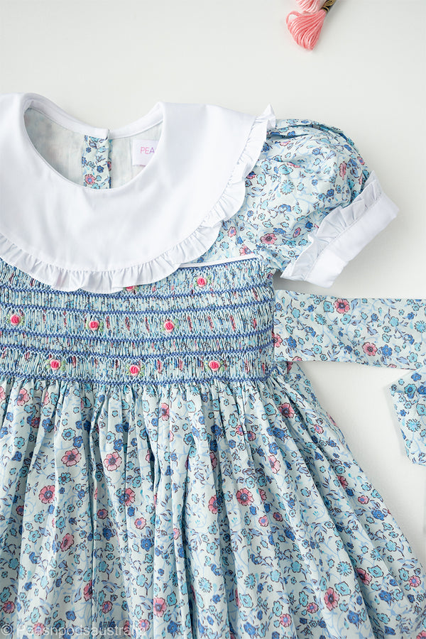 Ivy  Hand-smocked Dress