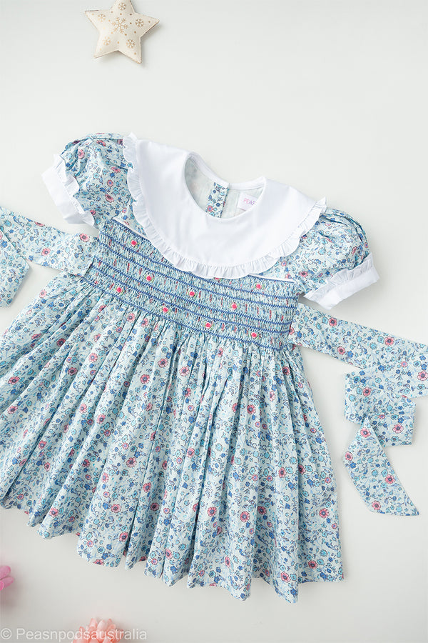 Ivy  Hand-smocked Dress