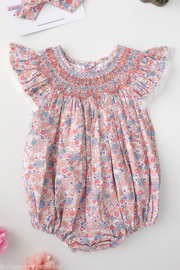 Clementine Bishop Romper